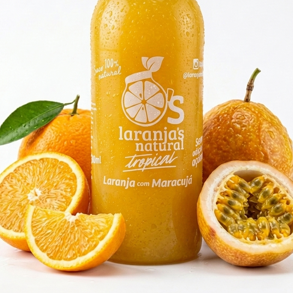 Suco de Laranja com Maracujá